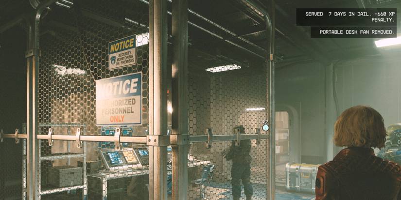 getting arrested in starfield