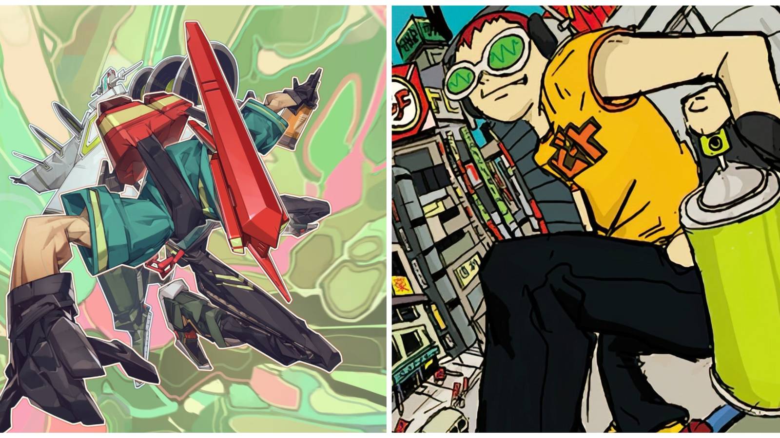 Bomb Rush Cyberfunk and Jet Set Radio Feature image