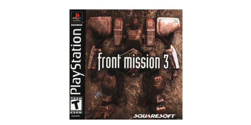 Front Mission 3 box art