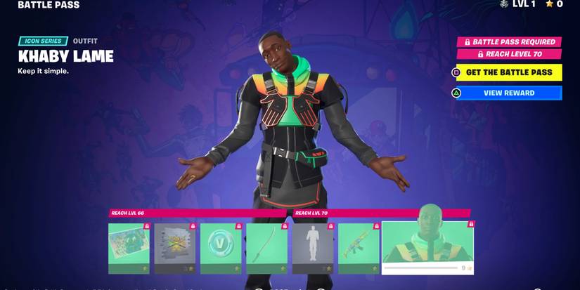 khaby lame fortnite battle pass page
