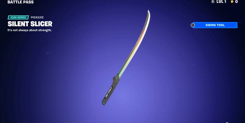 silent slicer pickaxe