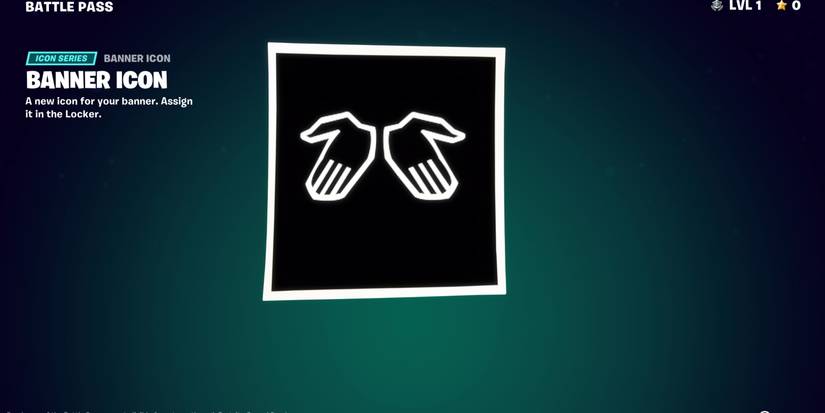 khaby lame two open palms banner icon