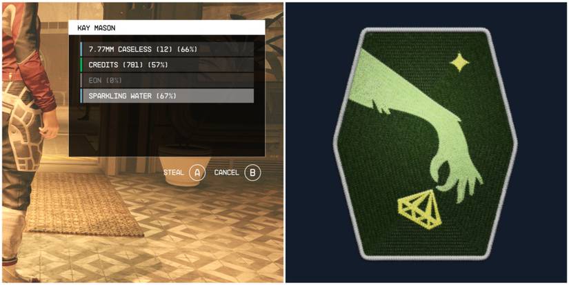 pickpocking in starfield and theft patch