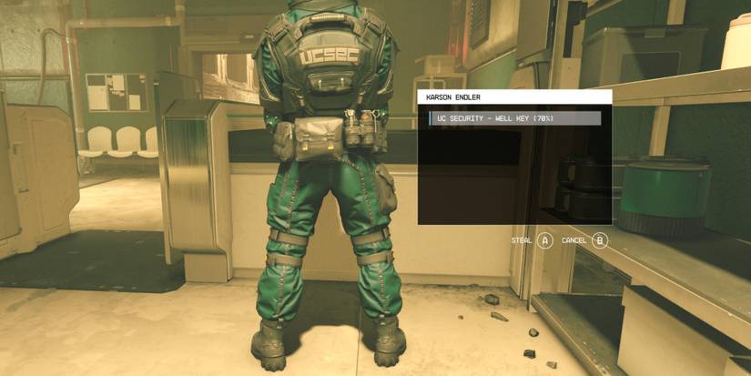 uc security officer pickpocket well key