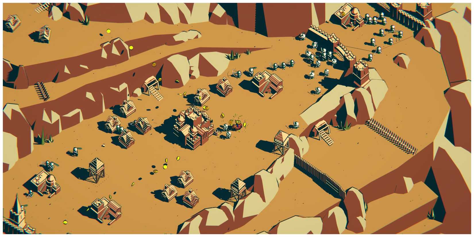 Thronefall - A Desert Level