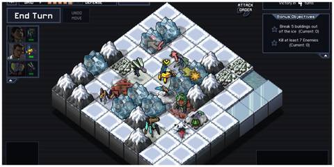 Into The Breach winter biome