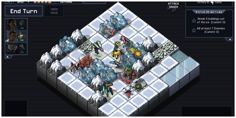 Into The Breach winter biome
