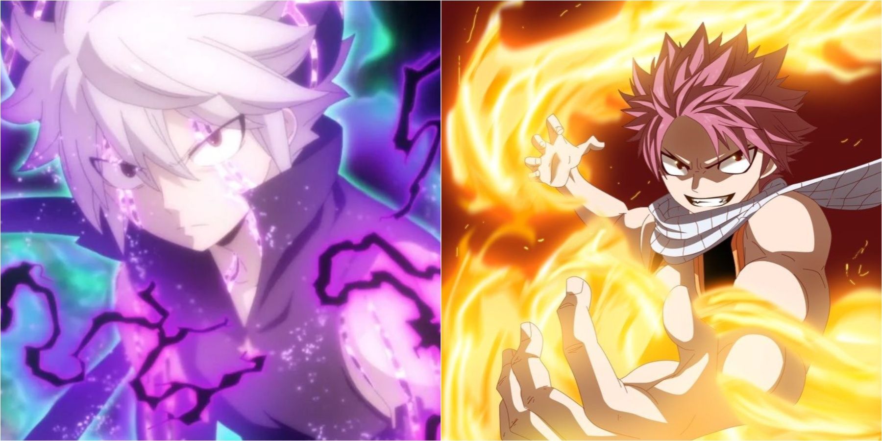 Shiki's Gravity and Natsu's Flames