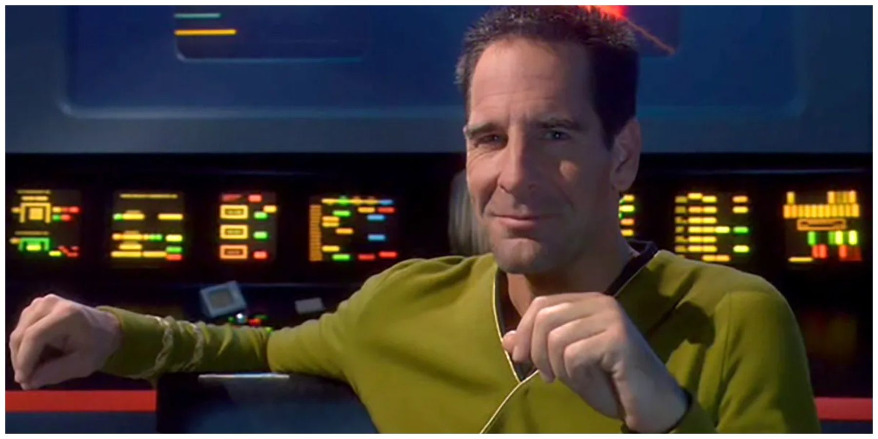 Scott Bakula as Captain Jonathan Archer.