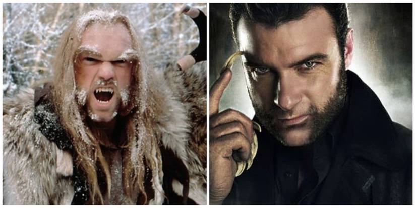 Tyler Mane as Sabretooth. Liev Schrieber as Sabretooth.