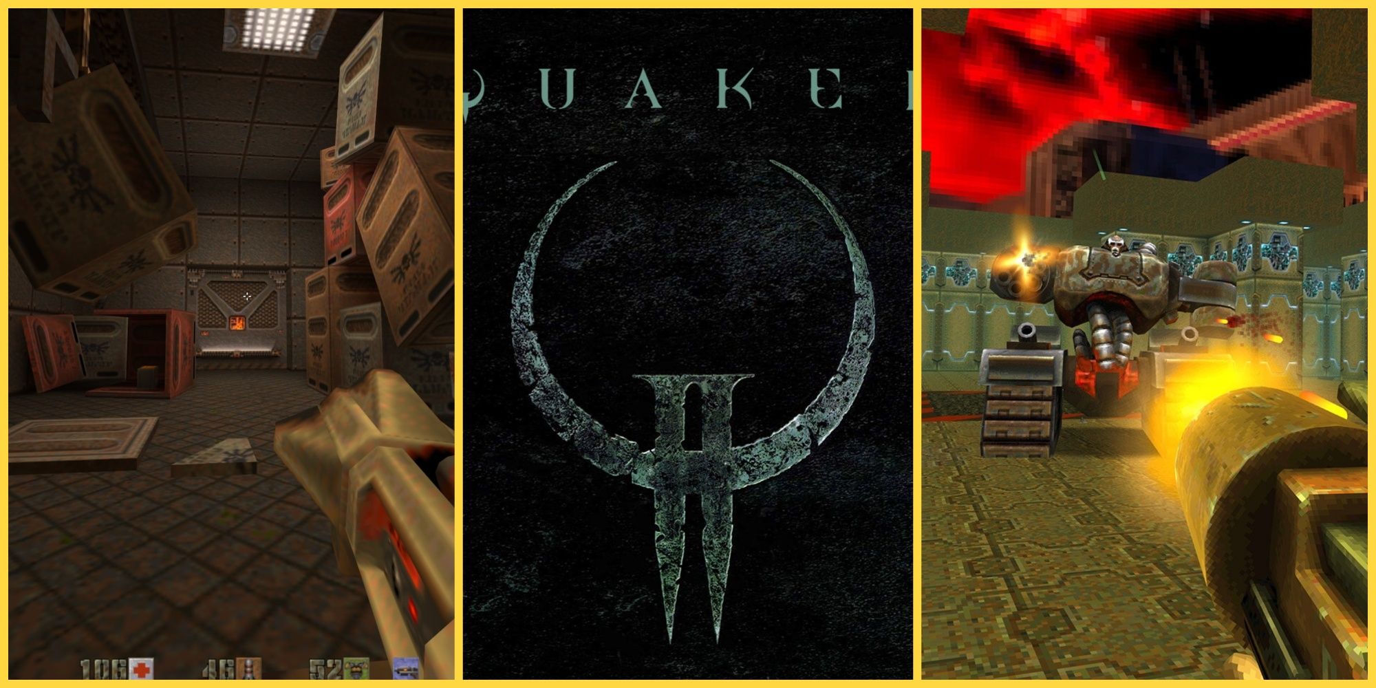 Quake II Rocket Launcher Logo Boss