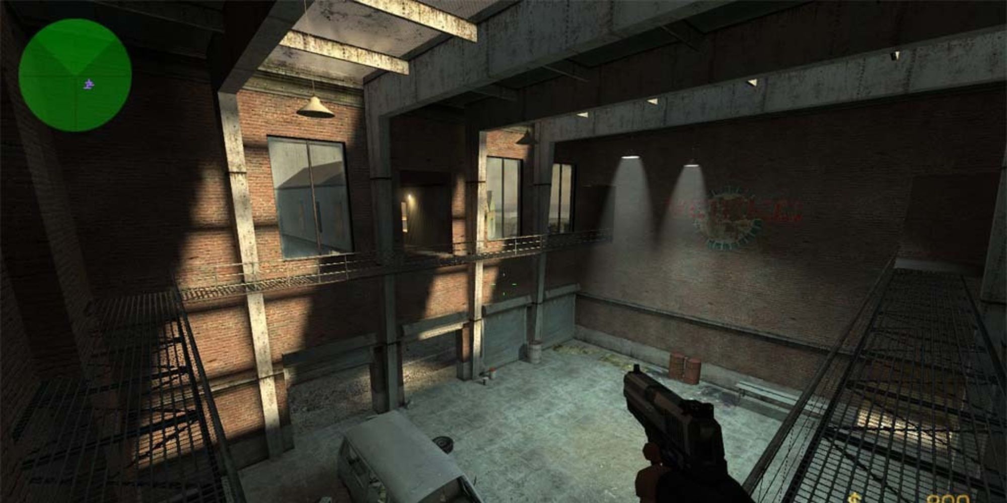 A player in Counter-Strike: Source