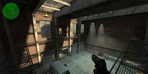 A player in Counter-Strike: Source