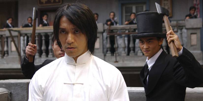 The Axe Gang gets ready to attack Sing