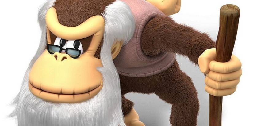 Cranky Kong in Donkey Kong Country Tropical Freeze