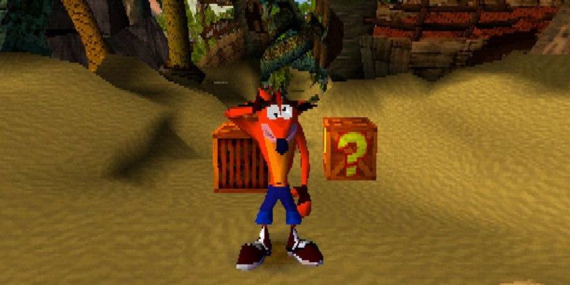 Crash Bandicoot 1 Opening Boxes