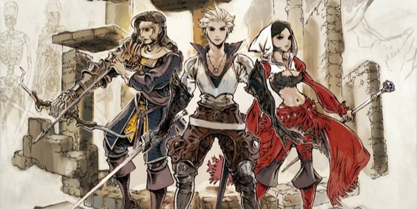 Crimson Shroud protagonists