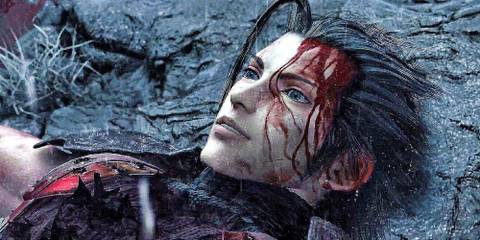 Zack Fair during the Final Fantasy Crisis Core Ending