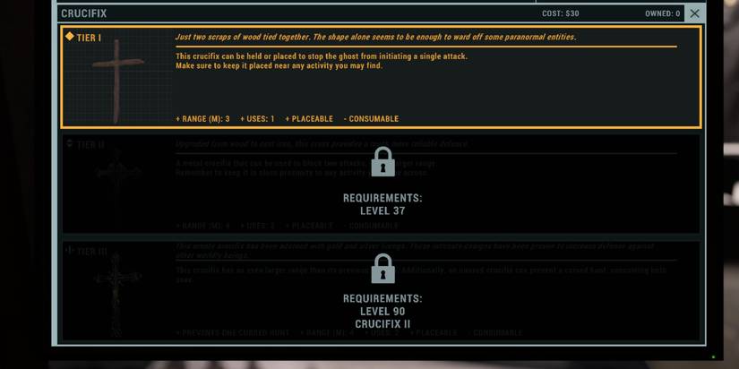 crucifix shop screen