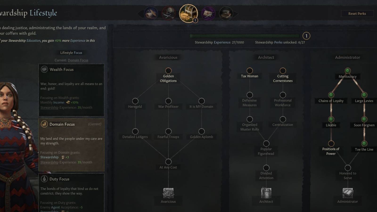 Crusader Kings 3 Best Stewardship Perks