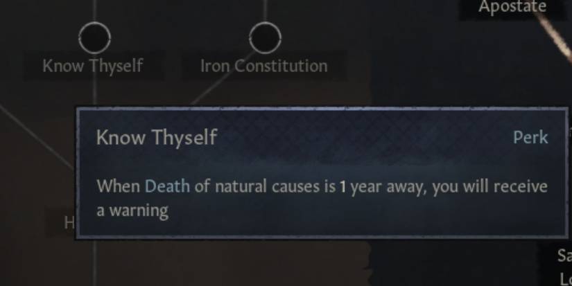 Crusader Kings 3 Know Thyself Perk