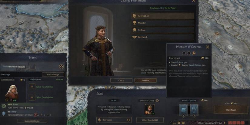 Crusader Kings 3 Planning a Feast