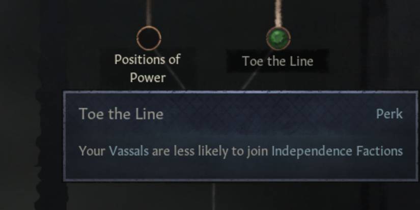 Crusader Kings 3 Toe the Line Perk