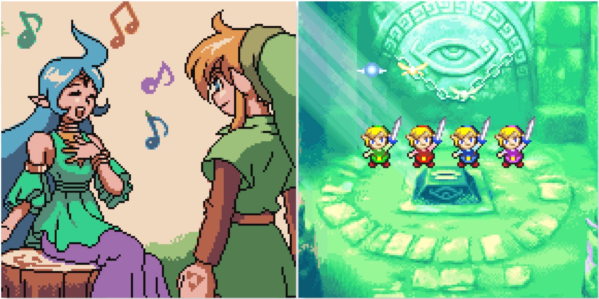 Zelda 7 in 1 GBA Collection Minish Cap Oracles Ages 