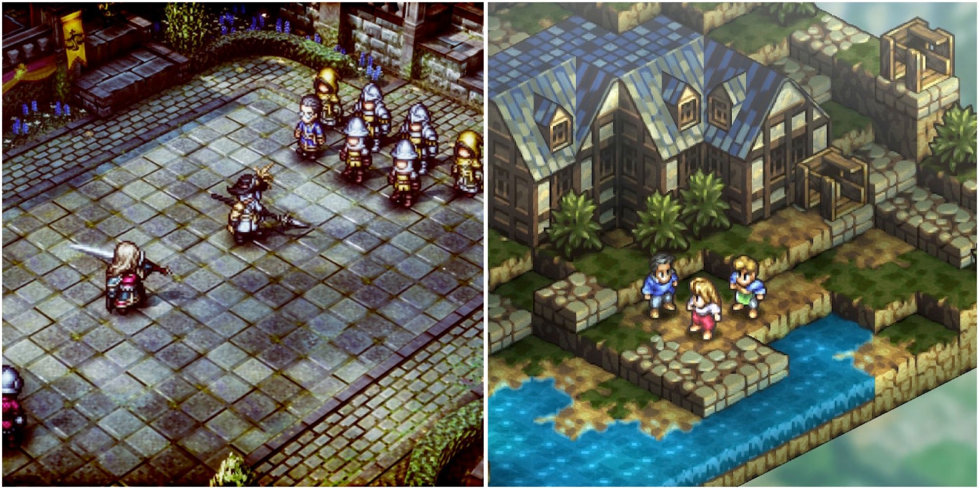 Cutscenes featuring characters in Triangle Strategy and Tactics Ogre Reborn