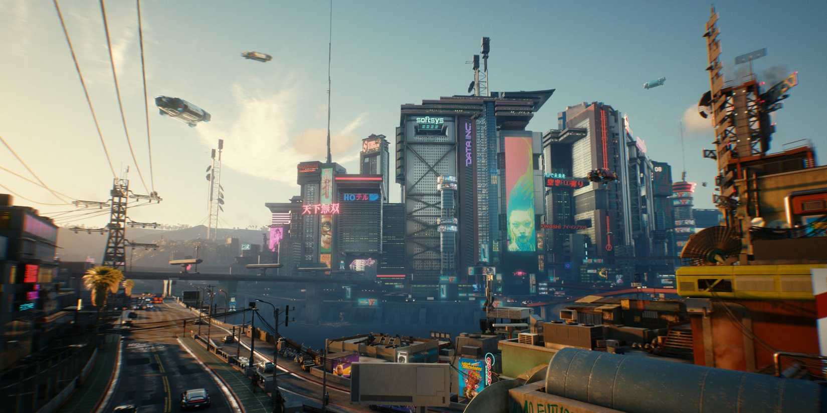 Night City in Cyberpunk 2077 