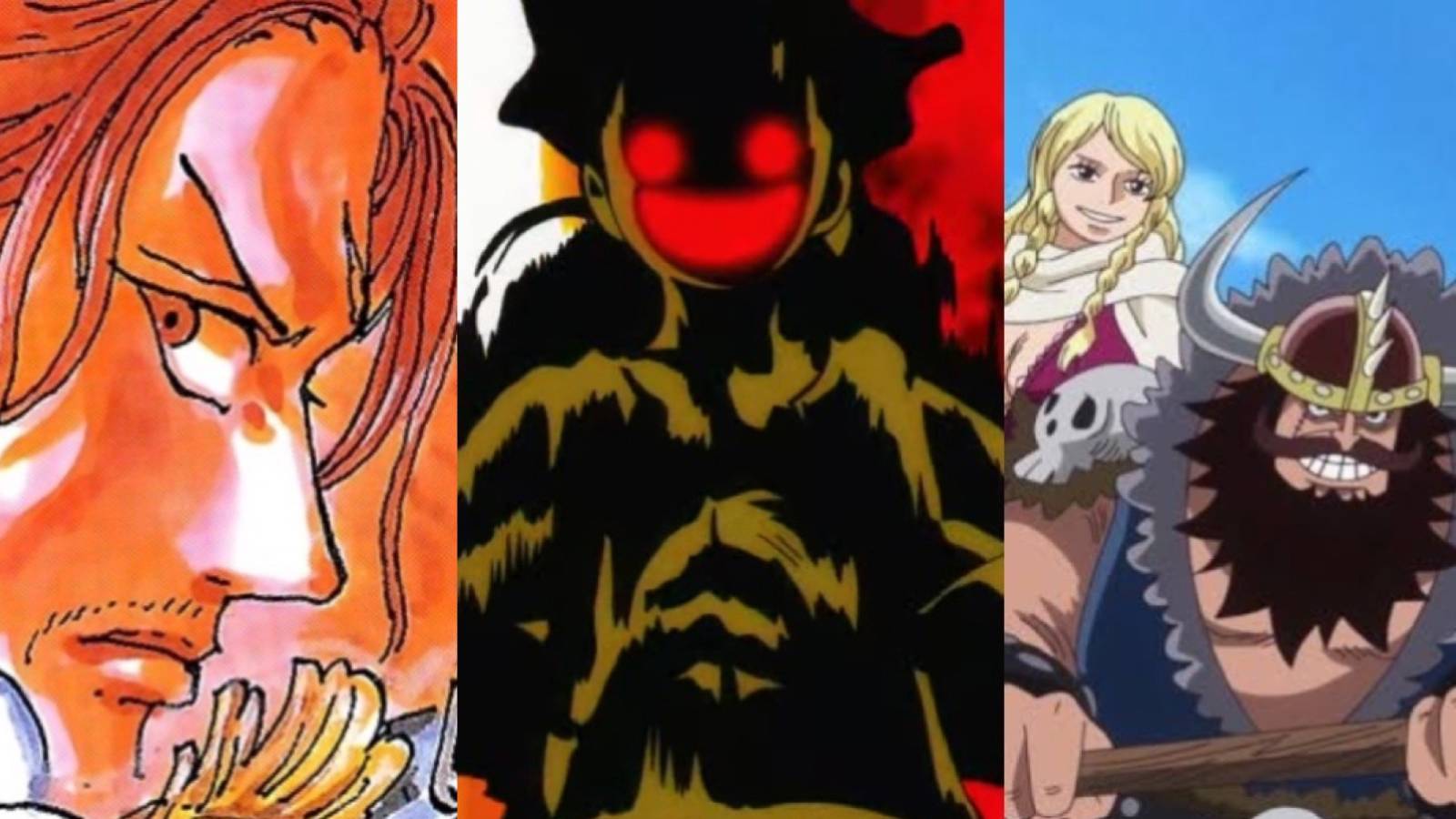 Shanks gear 5 Luffy Elbaf one piece 