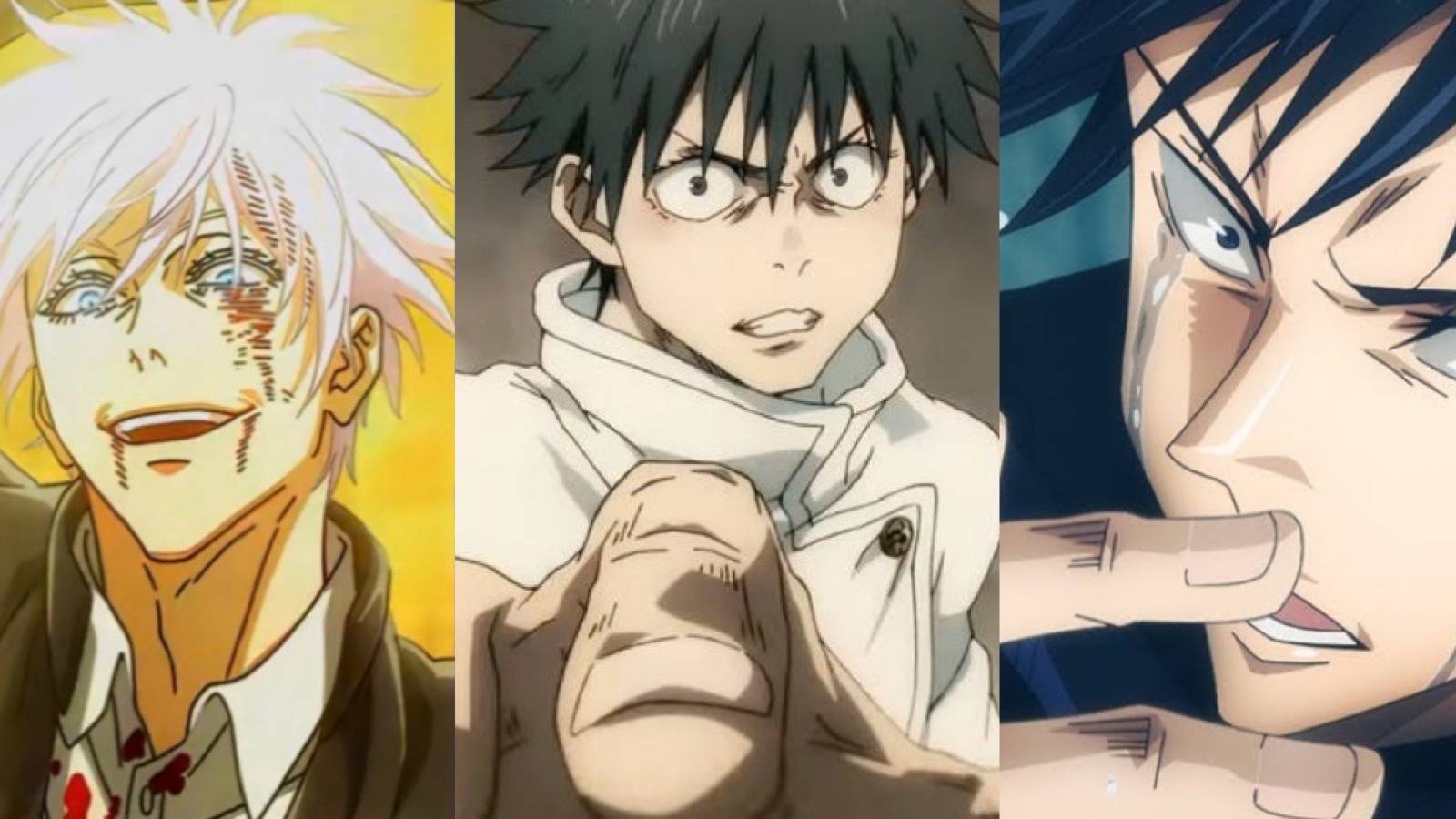 Gojo yuta Megumi jujutsu Kaisen 