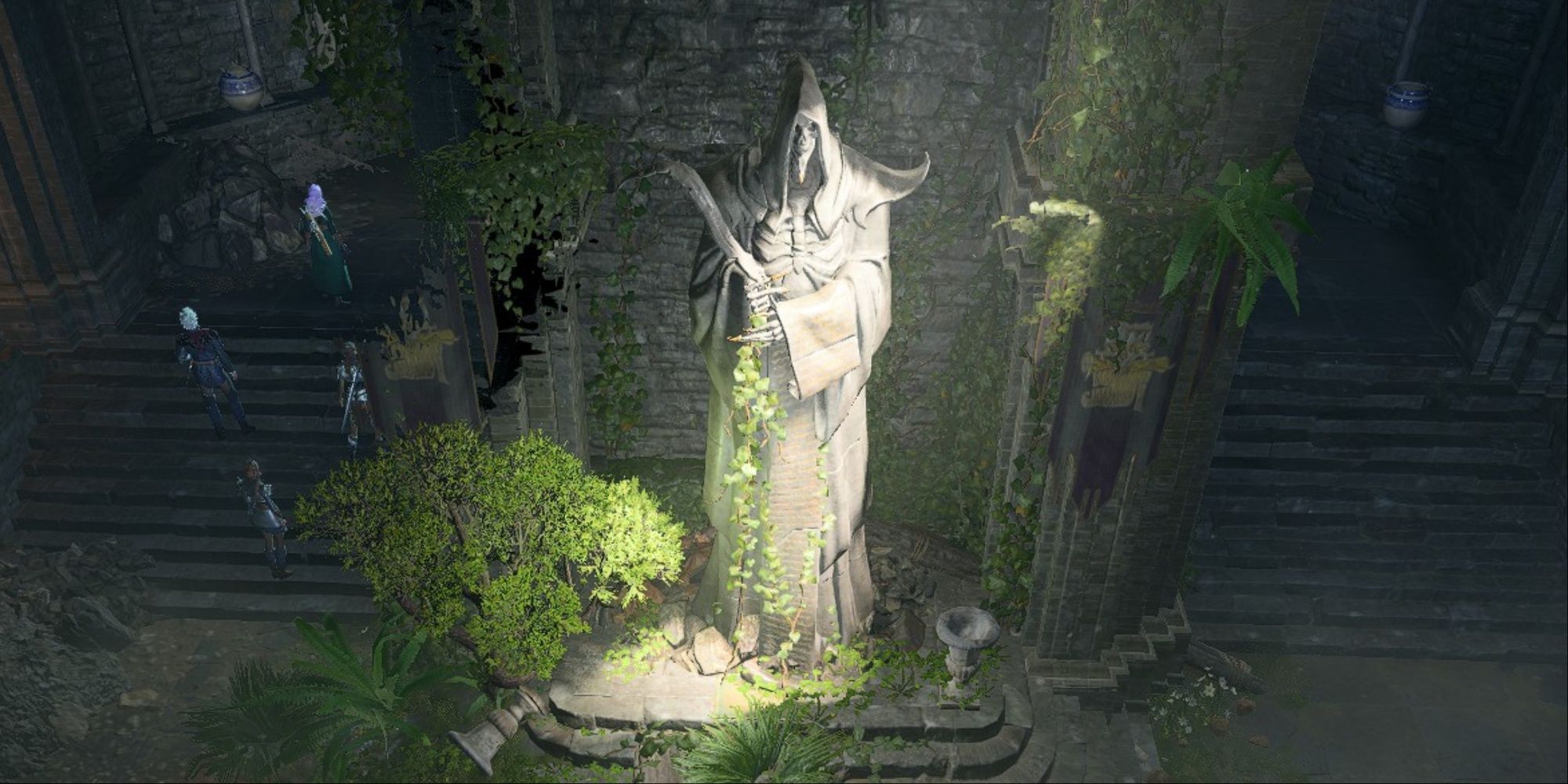 dank crypt baldur's gate 3 statue