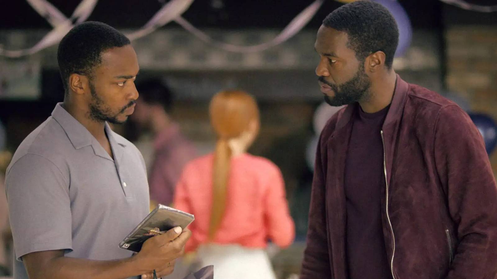 Danny and Karl in Striking Vipers, Black Mirror