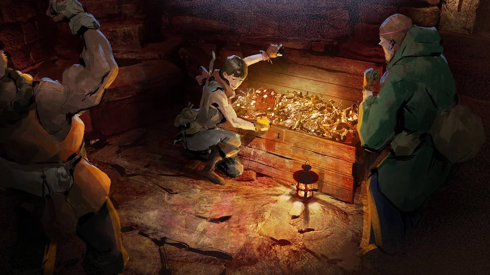 Dark and Darker treasure art