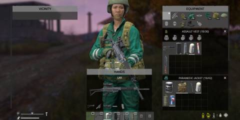 DayZ organized inventory