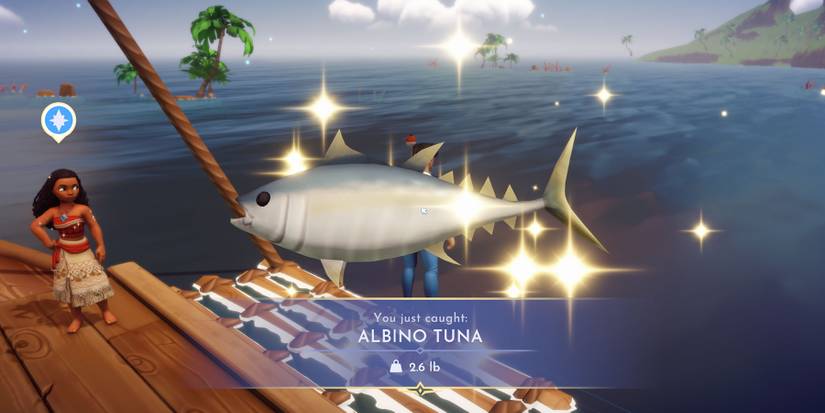 Albino Tuna quest item in Disney Dreamlight Valley.