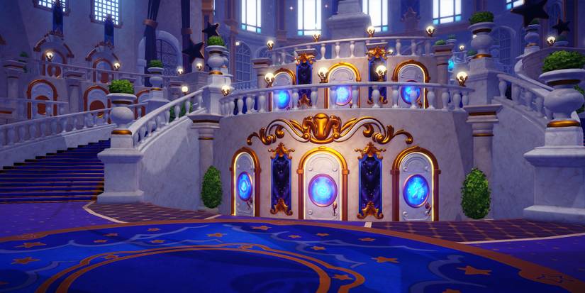 Dream Castle in Disney Dreamlight Valley.