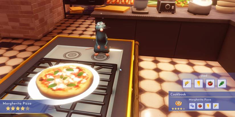 Margherita Pizza in Disney Dreamlight Valley.