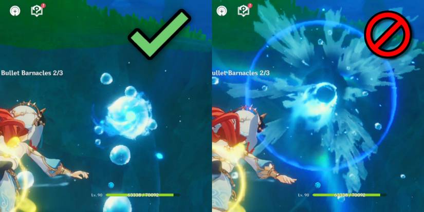 destroy bullet barnacles armored crab genshin impact