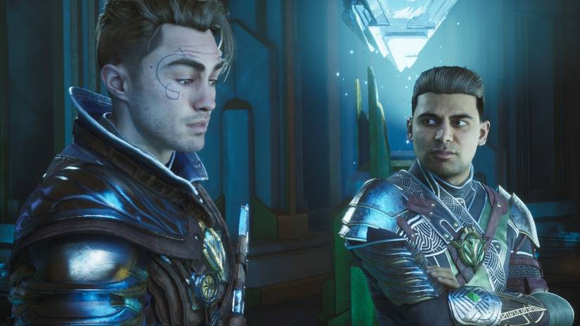 Devyn and jak in the Palathon Immortals of Aveum