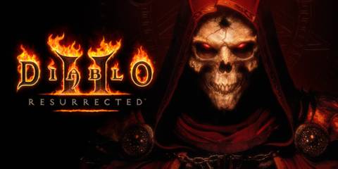 diablo 2 title card skeleton