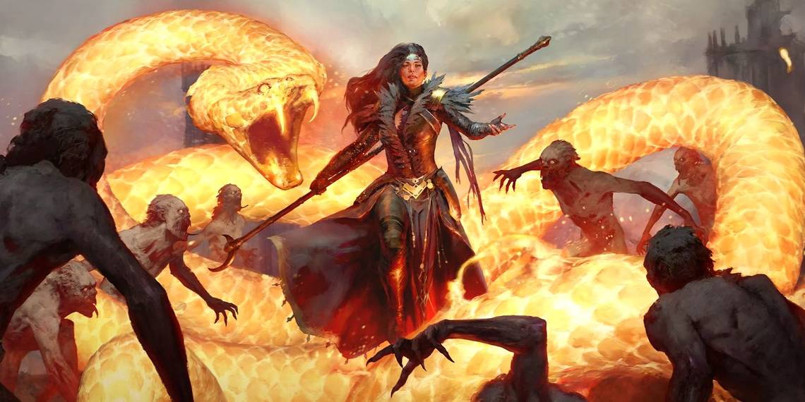 "Jugador de Diablo 4 muestra un arma única increíblemente poderosa para el Hechicero."