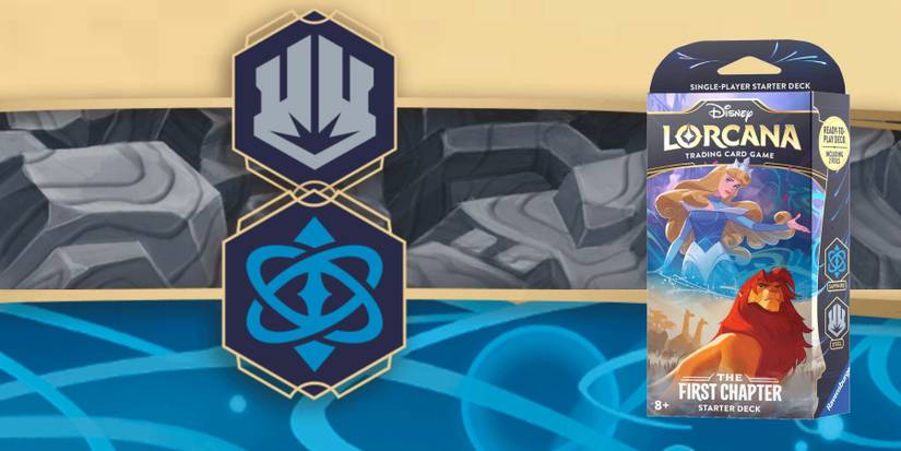 disney lorcana sapphire steel starter deck