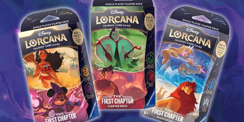 disney lorcana starter decks