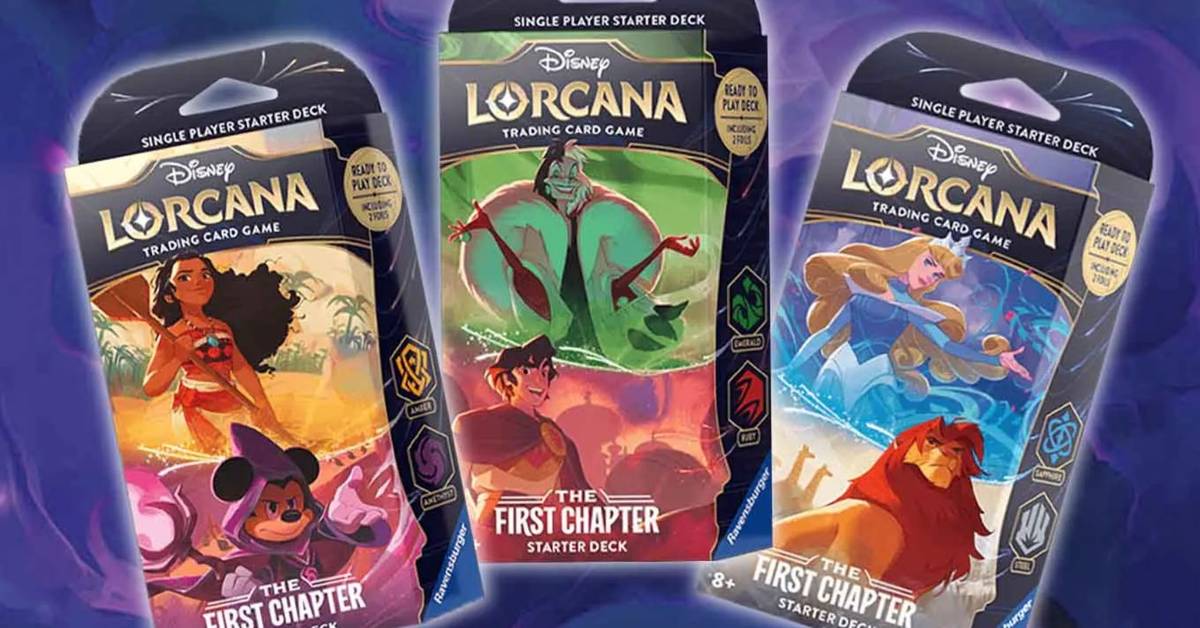 lorcana gateway vs starter deck Amazon.com: Ravensburger Disney Lorcana TCG: Gateway Board Game |  Introductory Trading Card Game Experience for Ages 8+ | Learn to Play  Disney Lorcana main image 1