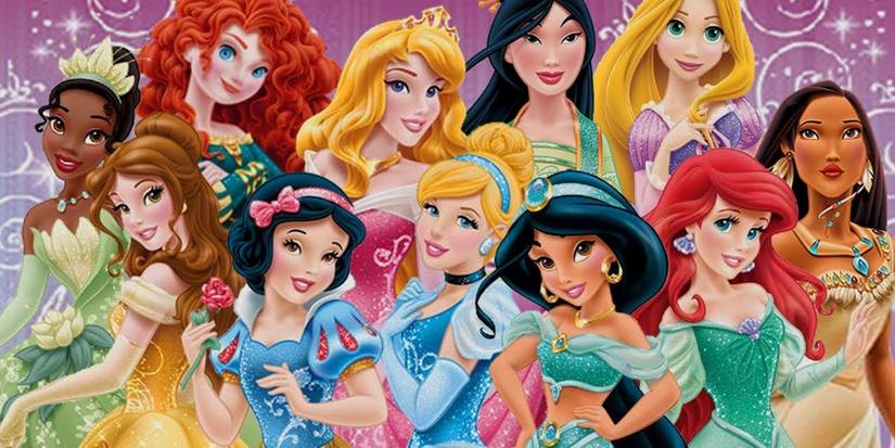 Image of princeses in Disney