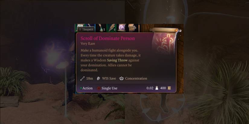 Dominate Person Baldur's Gate 3