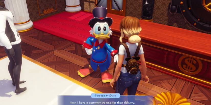 scrooge asking for help dreamlight valley