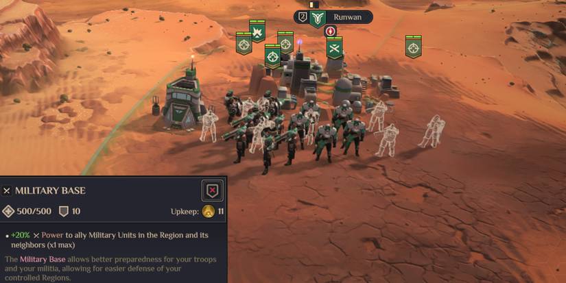 Dune Spice Wars Best Buildings To Construct First Military Base